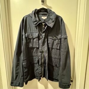 Wallace & Barnes Field mechanic jacket in Dark Navy